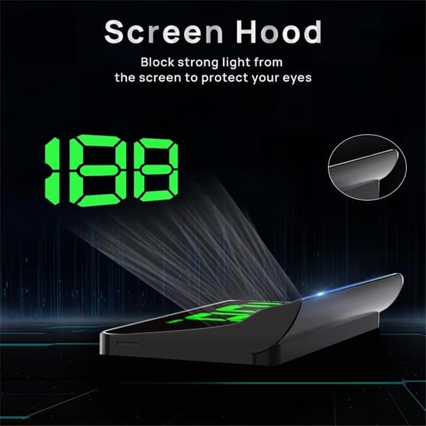 Head-Up Display Car GPS Digital Speedometer