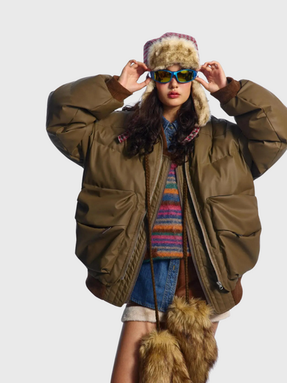 Retro Utility Puffer Bomber