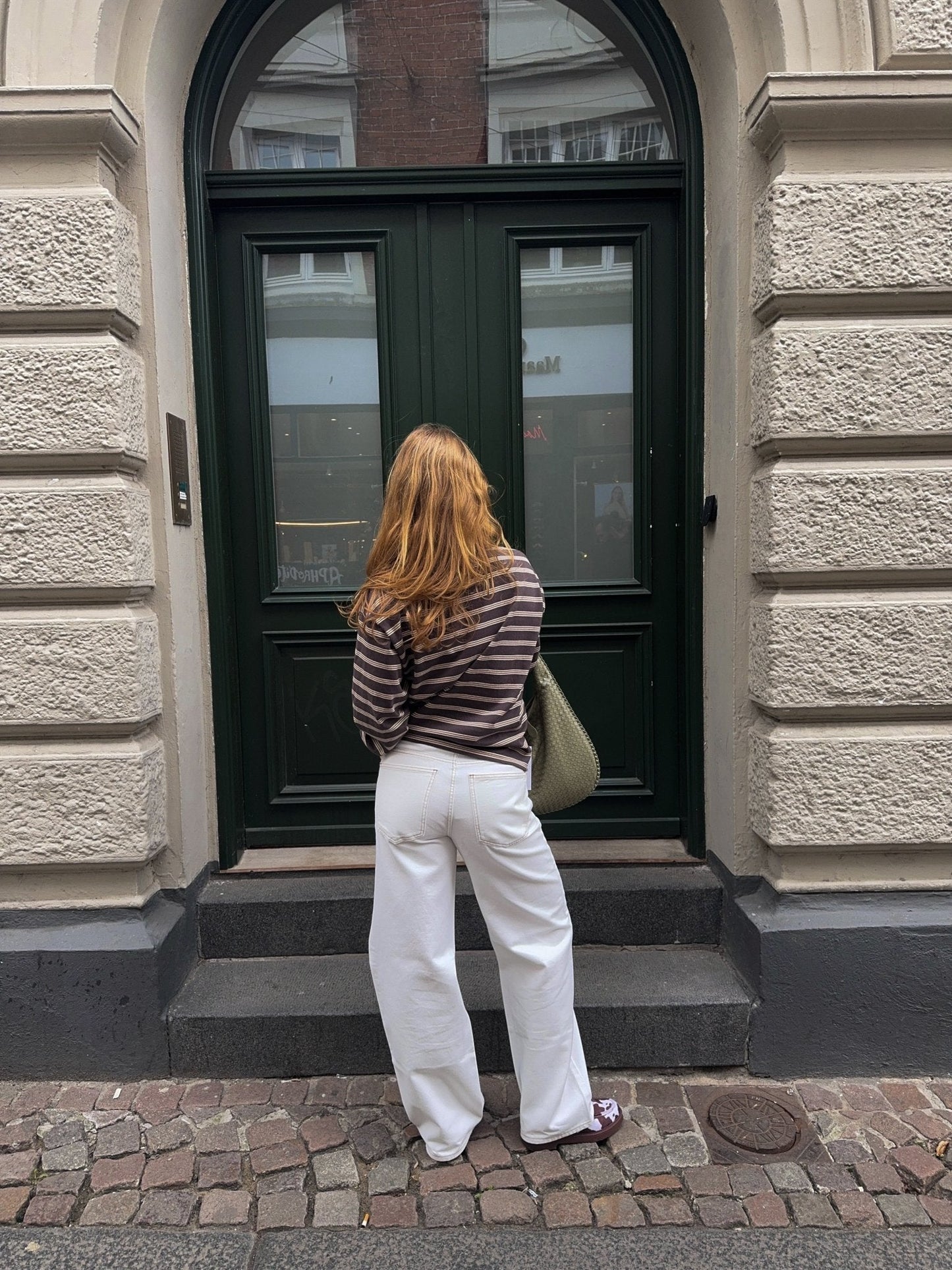 Emma Loose Fit Denim Jeans - White